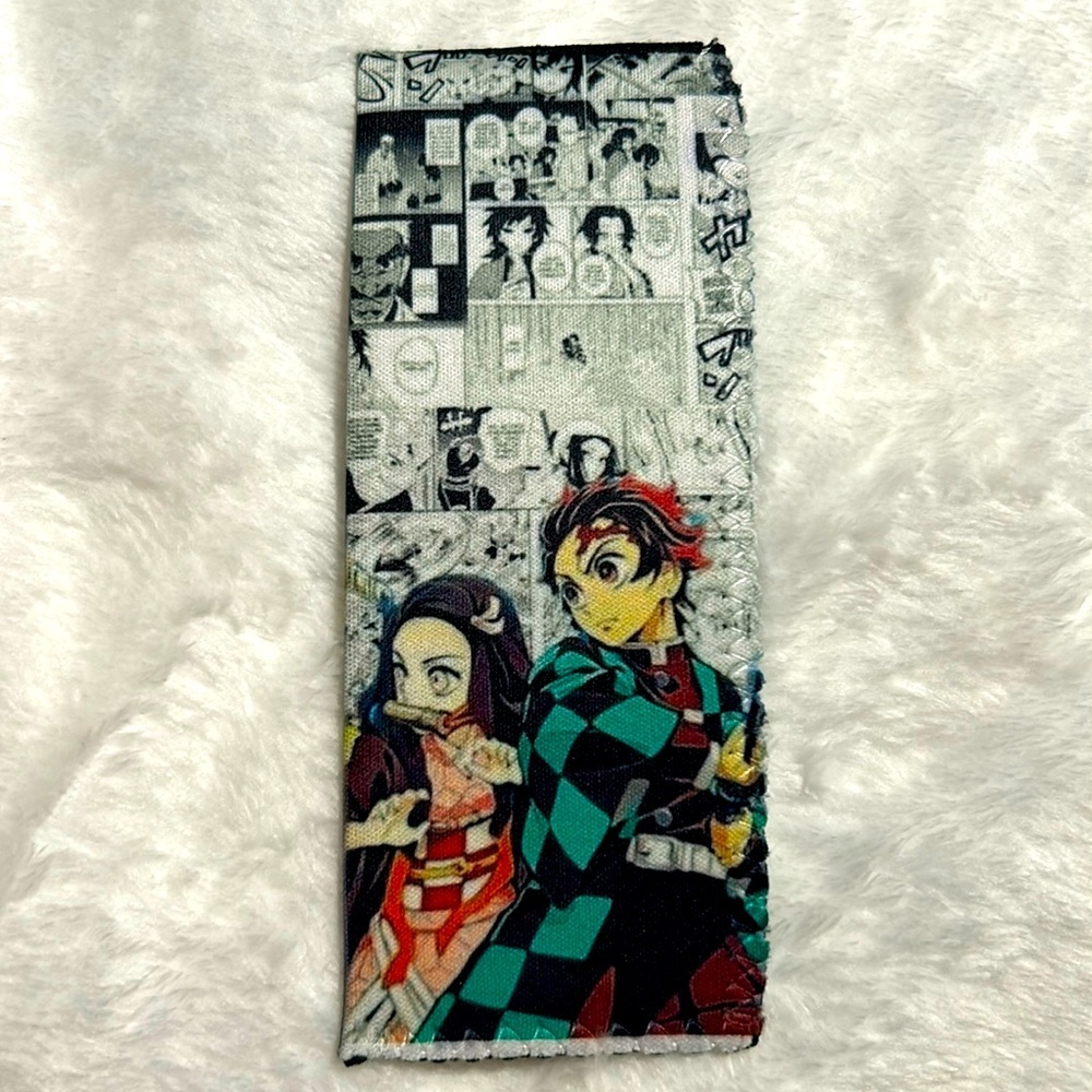 Demon slayer ice pop koozie